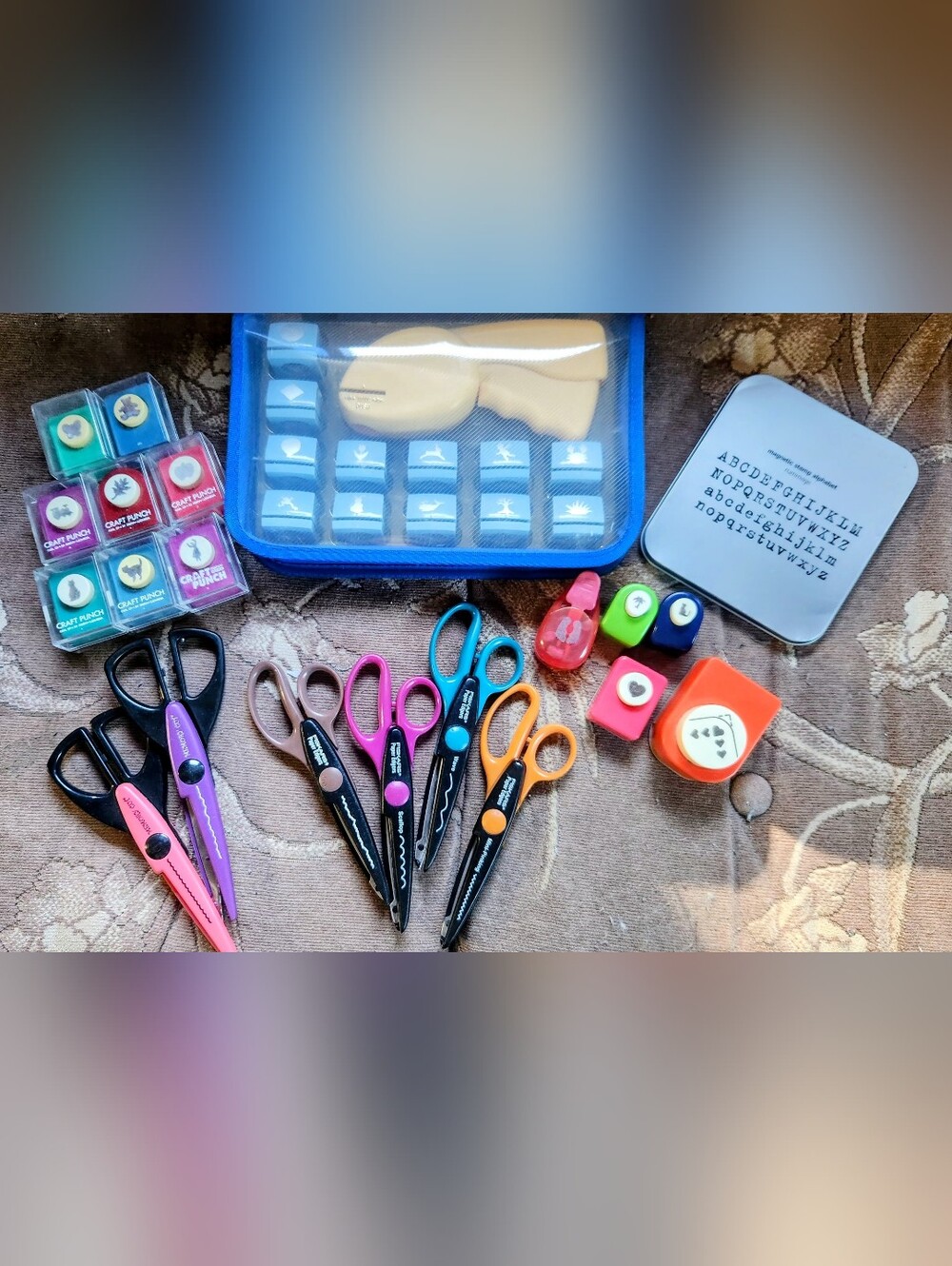 Lot Of Scrapbooking Or/and Art Supplies